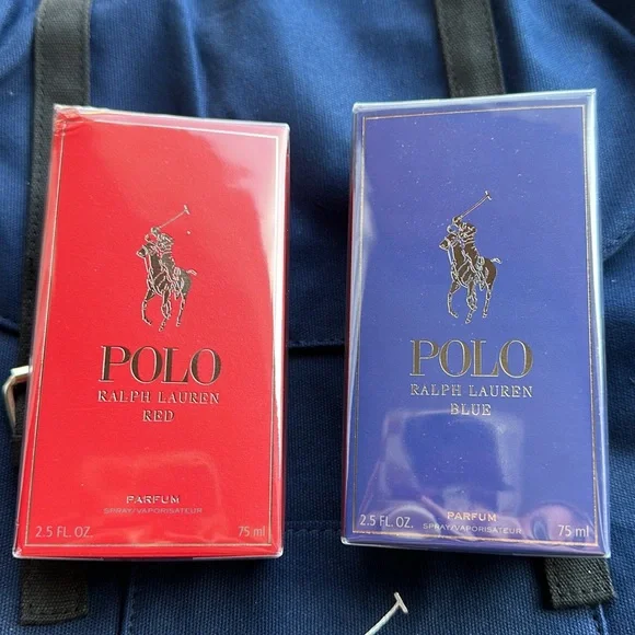 POLO Ralph Lauren Fragrances RED & BLUE NWT Grooming